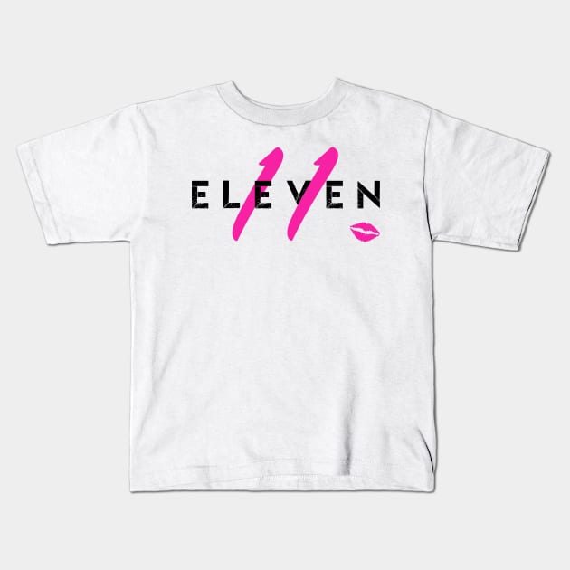 PINK KISS 2 Kids T-Shirt by Moist T'z 